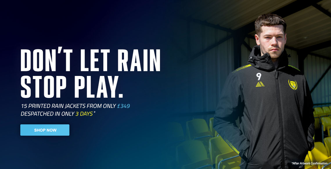 Don't Let Rain Stop Play | Pendle Sportswear