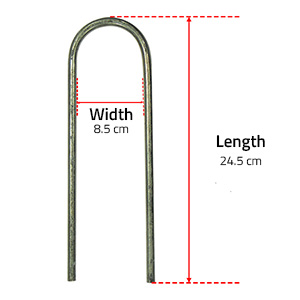 Ground Anchor Size Guide
