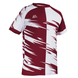 Flectra Sublimated Football Shirt Maroon/White
