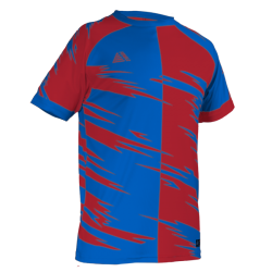 Flectra Sublimated Football Shirt Royal/Red