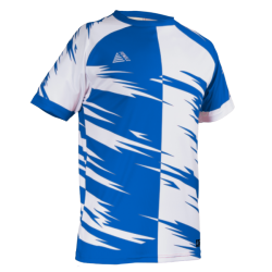 Flectra Sublimated Football Shirt Royal/White