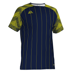Linaro Sublimated Football Shirt Navy/Yellow