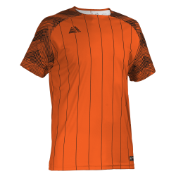 Linaro Sublimated Football Shirt Tangerine/Black
