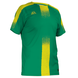 Origo Sublimated Football Shirt Green/Yellow