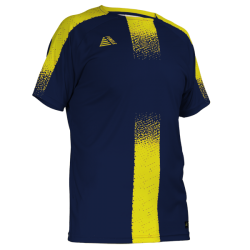 Origo Sublimated Football Shirt Navy/Yellow