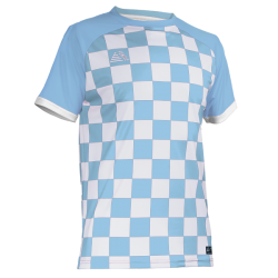 Quadra Sublimated Football Shirt Sky/White