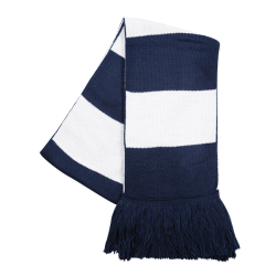 Club Scarf Navy/White
