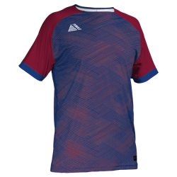 Stratus Sublimated Football Shirt Blue/Claret