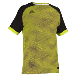 Stratus Sublimated Football Shirt Fluo Yellow/Black
