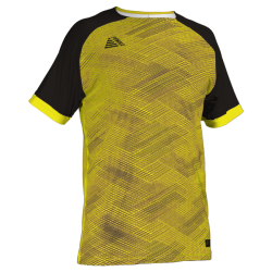 Stratus Sublimated Football Shirt Fluo Yellow/Black