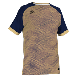 Stratus Sublimated Football Shirt Gold/Navy