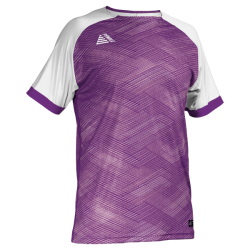 Stratus Sublimated Football Shirt Purple/White