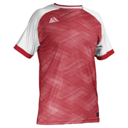 Stratus Sublimated Football Shirt Red/White