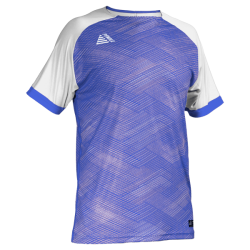 Stratus Sublimated Football Shirt Royal/White