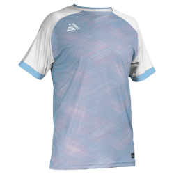 Stratus Sublimated Football Shirt Sky/White