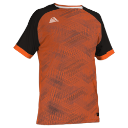 Stratus Sublimated Football Shirt Tangerine/Black