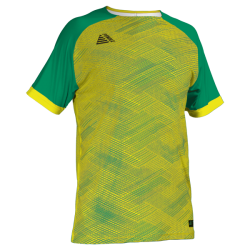 Stratus Sublimated Football Shirt Yellow/Green