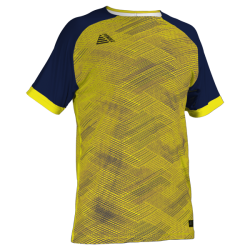 Stratus Sublimated Football Shirt Yellow/Navy