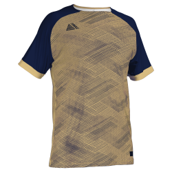 Stratus Sublimated Football Shirt Gold/Navy