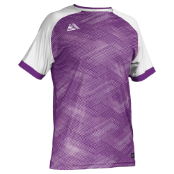 Stratus Sublimated Football Shirt Purple/White