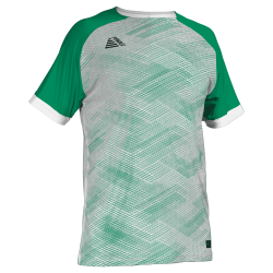 Stratus Sublimated Football Shirt White/Green