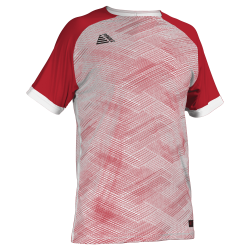 Stratus Sublimated Football Shirt White/Red