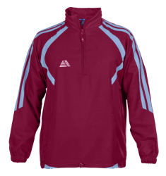 Torino Printed Rainsuit Top Maroon/Sky Bundle