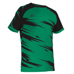 Voltaro Sublimated Football Shirt Green/Black