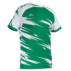 Voltaro Sublimated Football Shirt Green/White