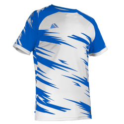 Voltaro Sublimated Football Shirt White/Royal