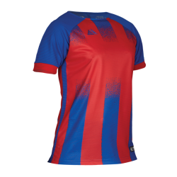 Barca Womens Sublimated Football Shirt Red/Royal