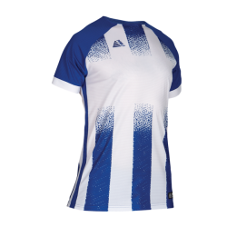 Barca Womens Sublimated Football Shirt White/Royal