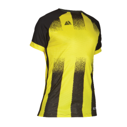 Barca Womens Sublimated Football Shirt Yellow/Black