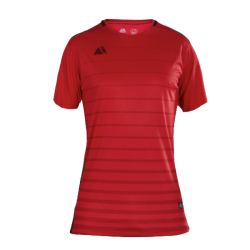 Bayern Womens Sublimated Football Shirt Red/Black