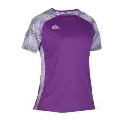 Benfica Womens Sublimated Football Shirt Purple/White