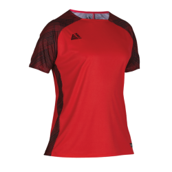 Benfica Womens Sublimated Football Shirt Red/Black