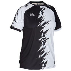 Futuro Womens Sublimated Football Shirt Black/White