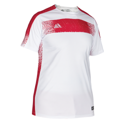 Gama Womens Sublimated Football Shirt White/Red