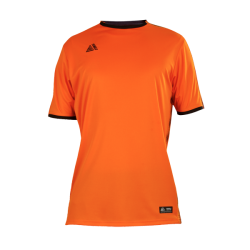 Genoa Womens Sublimated Football Shirt Tangerine/Black