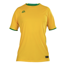 Genoa Womens Sublimated Football Shirt Yellow/Green