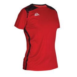 Palermo Womens Sublimated Football Shirt Red/Black
