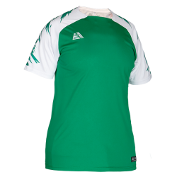 Sportivo Womens Sublimated Football Shirt Green/White