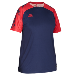 Sportivo Womens Sublimated Football Shirt Navy/Red