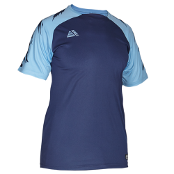 Sportivo Womens Sublimated Football Shirt Navy/Sky