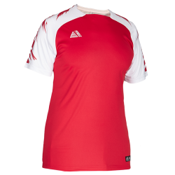 Sportivo Womens Sublimated Football Shirt Red/White