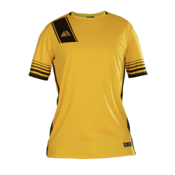 Verona Womens Sublimated Football Shirt Yellow/Black