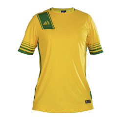 Verona Womens Sublimated Football Shirt Yellow/Green