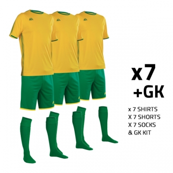 Genoa Yellow/Green (7+GK) S Kit Bundle (Shading Is