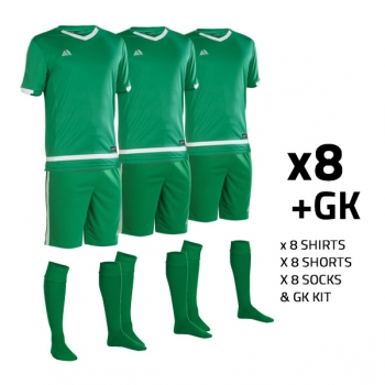 Rio Green/White (8+GK) XL Kit Bundle (Shading Issu