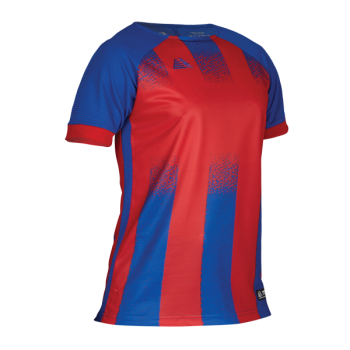 Barca Womens Sublimated Football Shirt Red/Royal